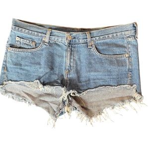 Rag & Bone Cut Off Jean Shorts